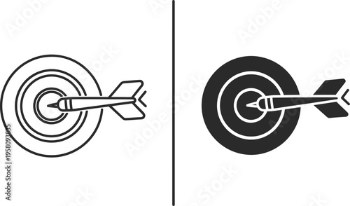 An illustration depicts two targets with arrows hitting the center from opposite sides.