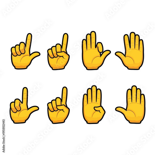 American sign language handshapes