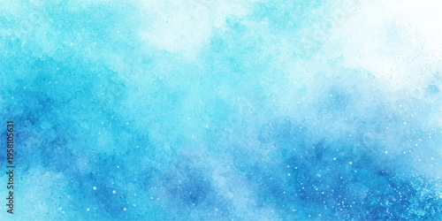 A seamless abstract texture of blue ice and winter frost creates a cold nature pattern for a grunge art wallpaper design featuring elements of water, sky, and paint on a paper surface backdrop