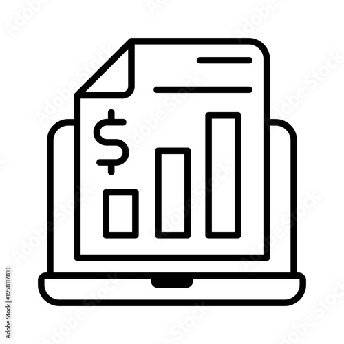 Increase sale icon vector. Income growth Illustration sign. Business growth symbol or logo.