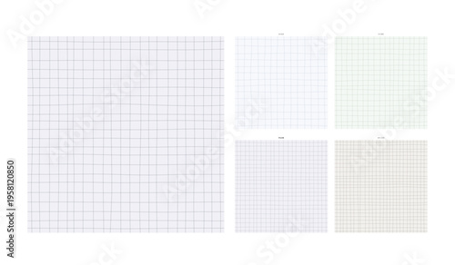 Frost Crystal Hand Drawn Grid Pattern Floe Tundra Series - Freehand Stroke Grid Forming Continuous Repeat for Surface Pattern Design with Subtle Artisan Imperfection and Drawing Character with