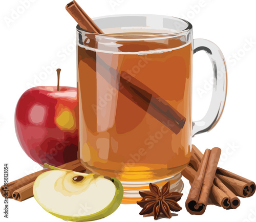 mulled wine and spices