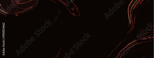 Vector Abstract elegant liquid flowing, swirl pattern dark background and organic motion design and fluid ink texture design element and artistic creative style. 