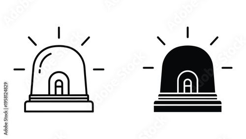 open and closed mailbox flat design vector illustration