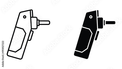 usb flash drive icon set flat design vector illustration