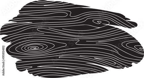 Black and white abstract wood grain texture background design