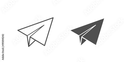 Paper Rocket vector Icon – Innovation and Startup Symbol