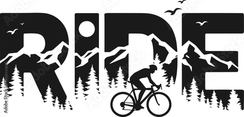Ride Cyclist Bike Svg