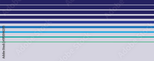 Abstract Grey, Green and Blue Striped Pattern, Horizontal Lines with Copyspace, Room, Place for Your Text - Vector Background Template