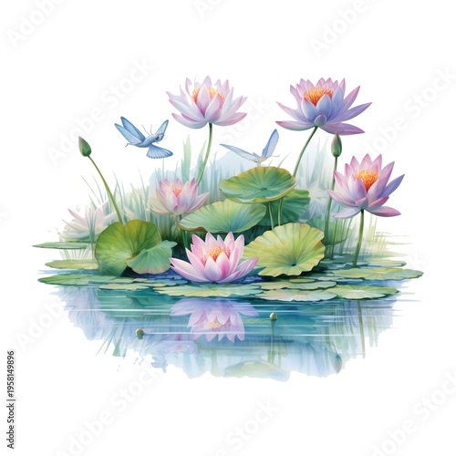 Lotus Symphony on the Water