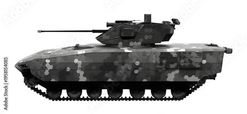 The concept of a new infantry fighting vehicle, presented by the Ukrainian company
