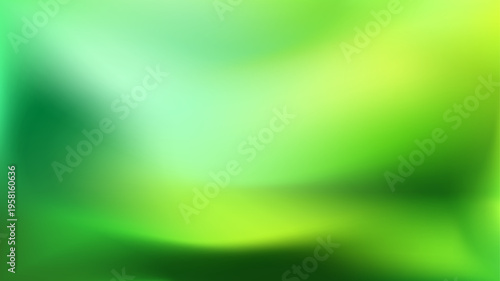 Green Gradient background. Seasonal nature spring bg.
