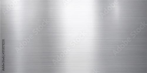 A captivating seamless polished stainless steel texture. Capturing the essence of clean, modern design, the smooth surface shimmers, a perfect backdrop for industrial, technology, and design concepts.