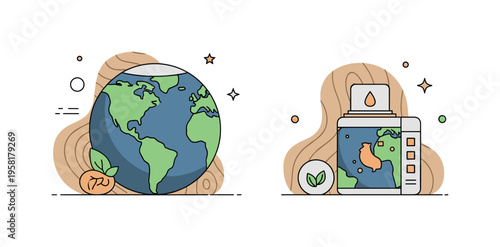 Earth material texture represented by smooth organic patches and subtle grain details forming a natural decorative pattern. Quiet grounded aesthetic reflecting