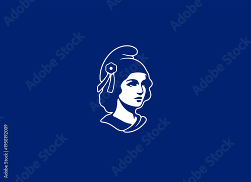 Marianne française, symbole de la révolution
