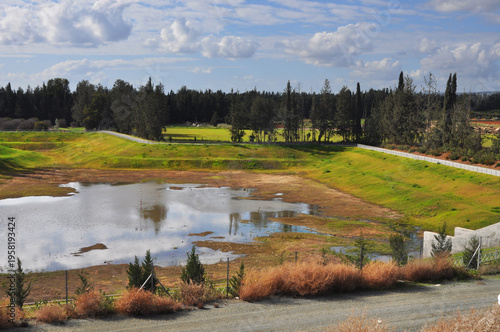 A Rainwater Retention Lake was constructed in Kato Polemidia