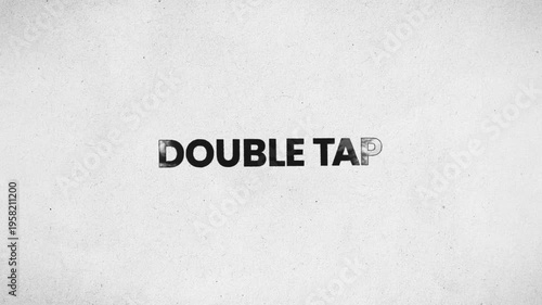 Tap To Like Pencil Scribble Text Animation 4K Social Media Interaction Prompt and Engagement Boost Message