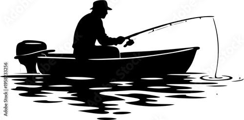 fishing in the river