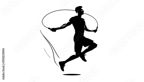 tennis player silhouette vector illustration