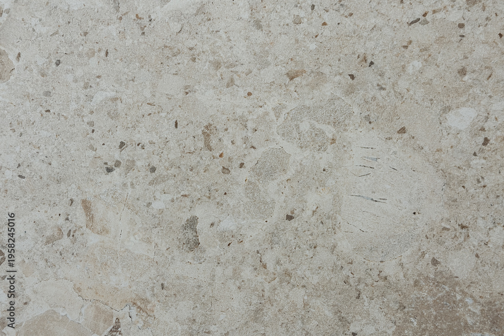 Obraz premium Beige granular stone surface displaying natural abstract texture