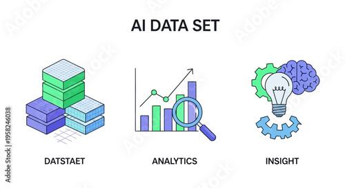 Business data analysis and insight concept.