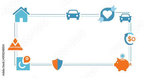 Financial Planning And Savings For Life Goals - Insurance, Travel, Home, Car