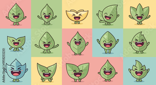 Collection of colorful robot vacuum cleaners in flat design