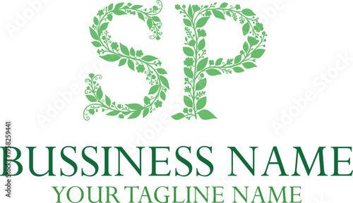 SP S sp initial logo | initial based abstract modern minimal creative logo, vector template image. luxury logotype logo, real estate homie logo. typography logo. initials logo