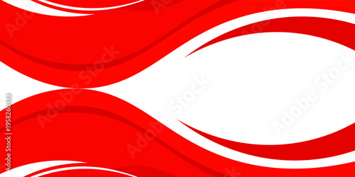 Modern red wave background. Graphic design for banner, presentation. modern concept