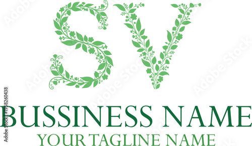 SV S sv initial logo | initial based abstract modern minimal creative logo, vector template image. luxury logotype logo, real estate homie logo. typography logo. initials logo