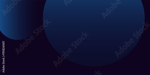Minimalist deep blue premium abstract background with luxury geometric dark shapes. Exclusive wallpaper design for poster, brochure, presentation, website etc. Vector illustration