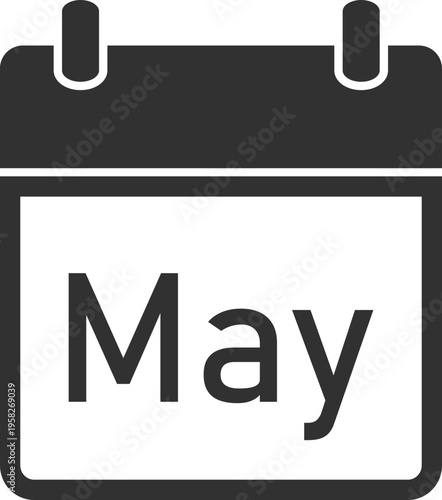 May Calendar Icon