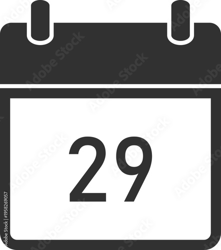 Calendar Page Number 29