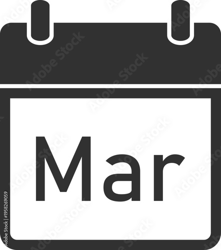 March Calendar Icon
