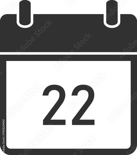 Calendar Date Icon