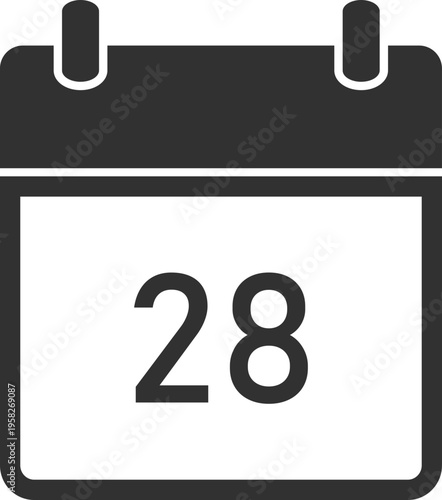 Calendar Page Number 28