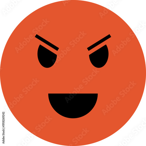 Angry Emoji Face