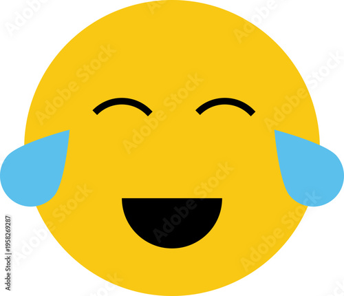 Laughing Face Tears Emoji