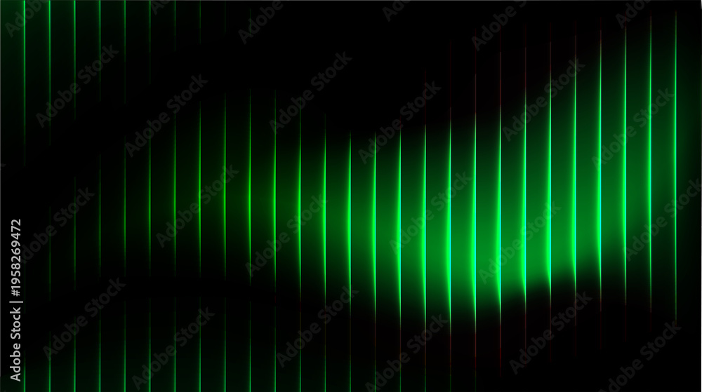 Obraz premium Spectrum waves effect gray 2