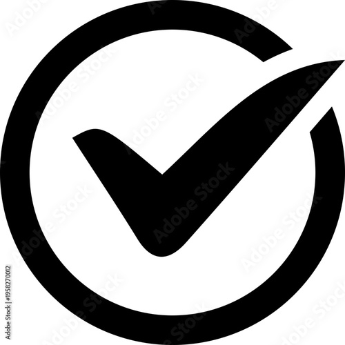 Check Mark in Circle Icon