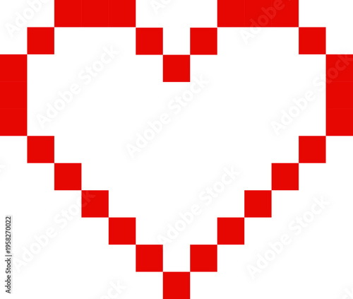 Pixel Heart Icon