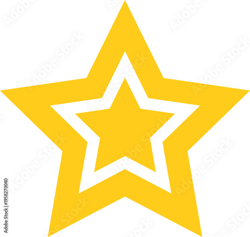 Golden Star Award Icon