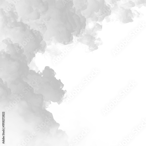White fog PNG overlay for soft effects. Create dreamy or mystical scenes with ease. Compatible with all photo editors.