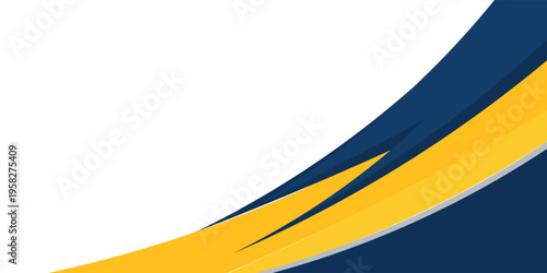 latar belakang bentuk bergelombang biru dan kuning. cocok untuk desain poster bisnis, ilustrasi.