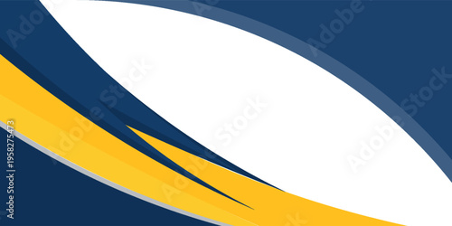 latar belakang bentuk bergelombang biru dan kuning. cocok untuk desain poster bisnis, ilustrasi.