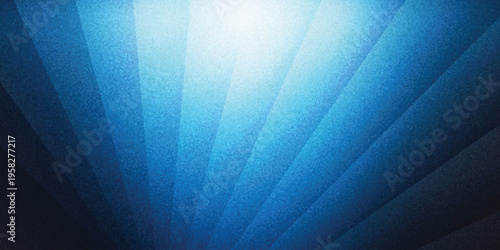 Blue gradient background grainy glowing blue light on dark backdrop noise texture