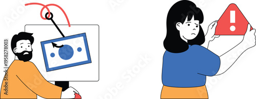 Frustrated user experiencing technical difficulties with a hacked account