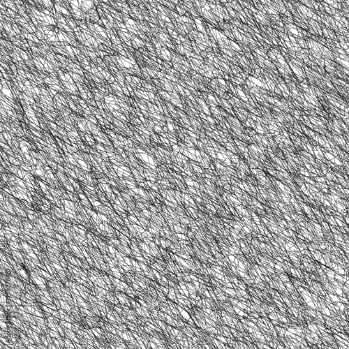 Scribble pattern Vector. Messy line background. Abstract chaos texture. Tangled black stroke. Manual vector only. No autotrace used.