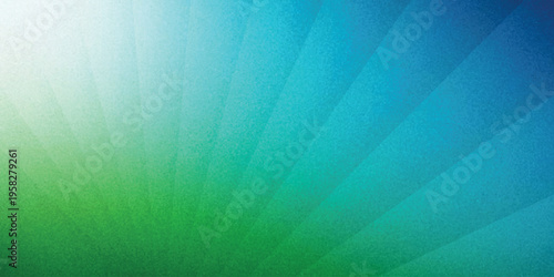 Grainy blue green gradient background, smooth noise texture