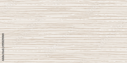 Wood texture seamless pattern imitation. Horizontal vector grunge lines.